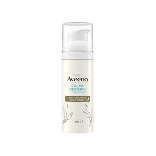 Aveeno Calm + Restore Re-Hydrating Night Cream - Intensyviai drėkinantis ir stiprinantis naktinis