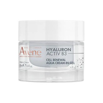 Avene Hyaluron Active B3 Cell Renewal Aqua Crem In Gel - Gelinis kremas ląstelių atnaujinimui, 50 ml