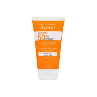 Avene Sun Cream Invisible Finish Fragrance-Free SPF50+ ( suchá a sensitive skin) - Opalovací krém