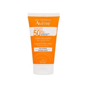 Avene Sun Cream Invisible Finish Fragrance-Free SPF50+ ( suchá a sensitive skin) - Opalovací krém