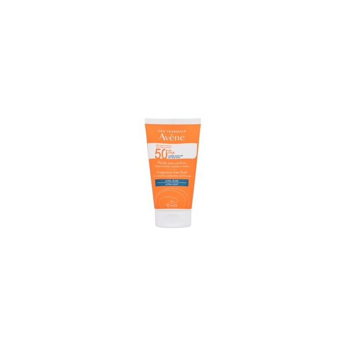 Avene Sun Fragrance-Free Fluid Ultra-Light SPF50+ (sensitive normal and combination skin) 50 ml