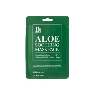 Benton Aloe Soothing Mask Pack - Drėkinanti veido kaukė, 23 g