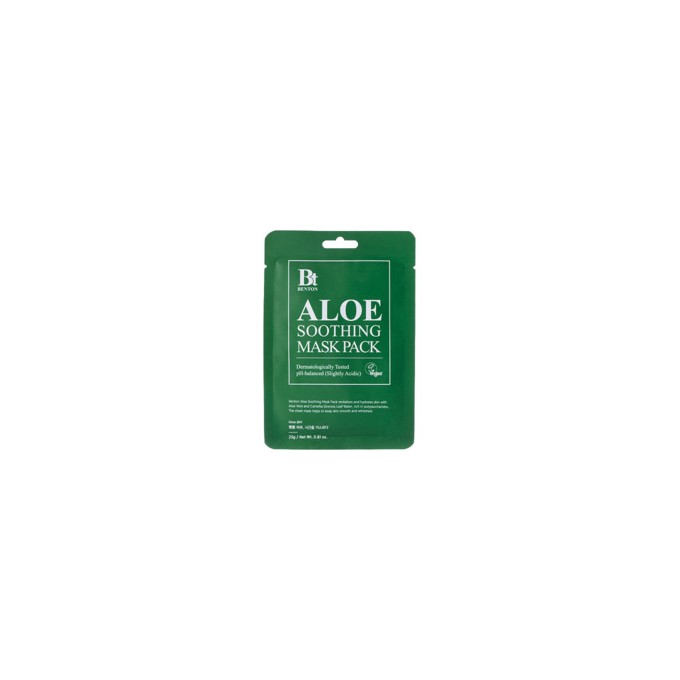Benton Aloe Soothing Mask Pack - Drėkinanti veido kaukė, 23 g