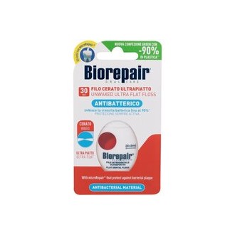 Biorepair Antibacterial Unwaxed Ultra Flat Floss - Ultra plochá zubní nit pro citlivé zuby 1 pcs