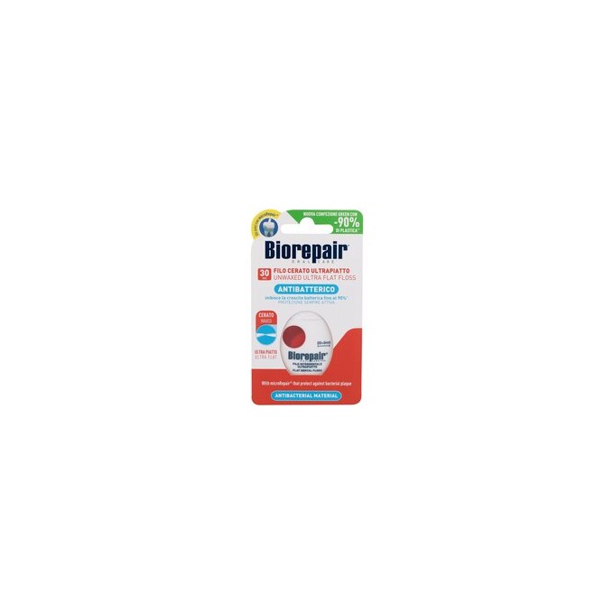 Biorepair Antibacterial Unwaxed Ultra Flat Floss - Ultra plochá zubní nit pro citlivé zuby 1 pcs