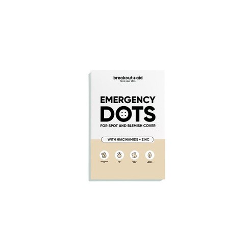 Breakout+aid Emergency Dots 72 vnt.