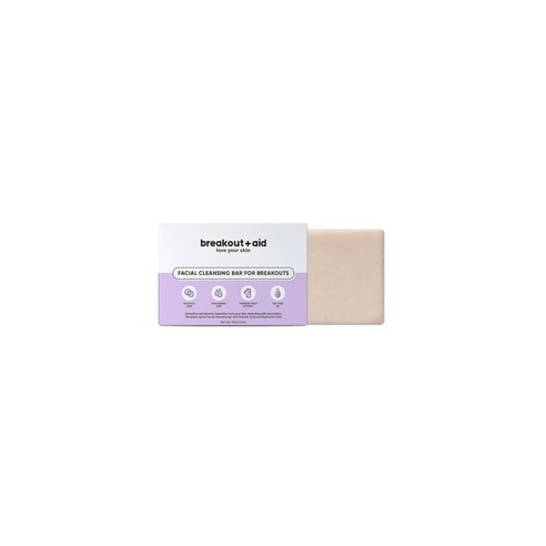 Breakout+aid Facial Cleansing Bar For Breakouts (problematic skin) 100 g