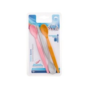 Canpol Babies First Feeding Spoons Girl - Sada plastových lžiček for kids 1 pcs