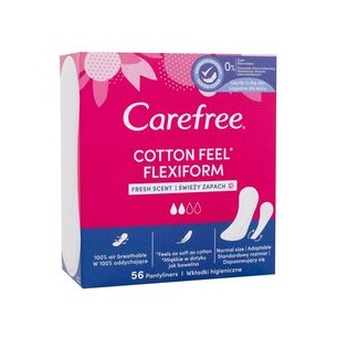 Carefree Cotton Feel Flexiform Fresh Scent - Intimky se svěží vůní vhodné pro běžné spodní prádlo i