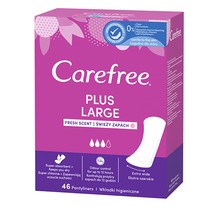 Carefree Plus Large Panty liners 48 vnt.