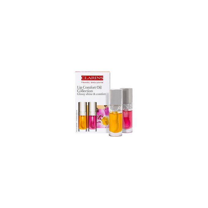 Clarins Lip Comfort Oil Collection - Dovanų rinkinys lūpų aliejų kolekcija