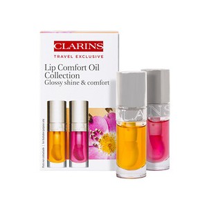 Clarins Lip Comfort Oil Collection - Dovanų rinkinys lūpų aliejų kolekcija