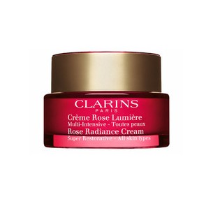 Clarins Super Restorative Rose Radiance Cream (All Skin Types) - Day Wrinkle Cream 50 ml