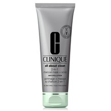Clinique All About Clean 2-in-1 Charcoal Mask + Scrub 100 ml