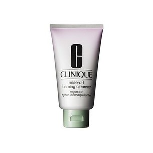 Clinique Rinse-Off Foaming Cleanser - cleansing foam on face 150 ml