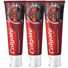 Colgate Max White Charcoal Trio Toothpaste 75 ml