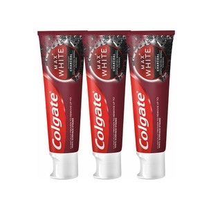 Colgate Max White Charcoal Trio Toothpaste 75 ml