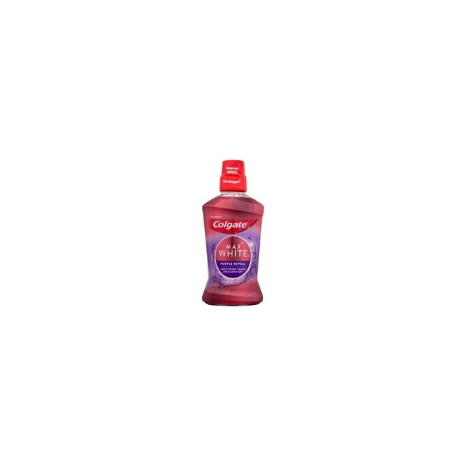 Colgate Max White Purple Reveal Mouthwash - Bělicí ústní voda 500 ml
