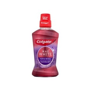 Colgate Max White Purple Reveal Mouthwash - Bělicí ústní voda 500 ml