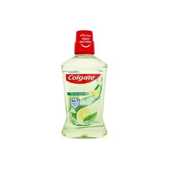 Colgate Plax Tea & Lemon Mouthwash - Mouthwash for fresh breath a ochranu před zubním plakem 500 ml