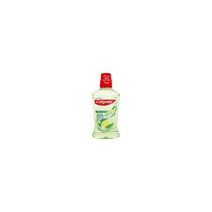 Colgate Plax Tea & Lemon Mouthwash - Mouthwash for fresh breath a ochranu před zubním plakem 500 ml