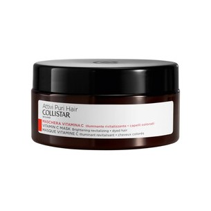 Collistar C Brightening Revitalizing Mask - Šviesinanti kaukė dažytiems plaukams su vitaminu, 200 ml