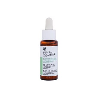 Collistar Pure Actives Salicylic Acid + Succinic Acid Serum - Skin serum proti akné 30 ml
