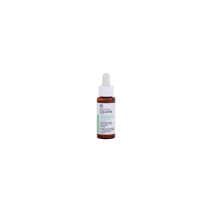 Collistar Pure Actives Salicylic Acid + Succinic Acid Serum - Skin serum proti akné 30 ml