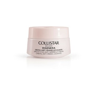 Collistar Rigenera Smoothing Anti-Wrinkle Cream - glotninantis veido odos kremas 50 ml