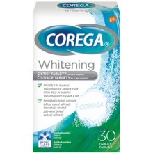 Corega Whitening 30 Dental Cleaning Tablets 30.0ks