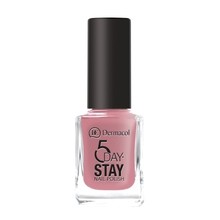Dermacol 5 Day Stay longlasting - ilgalaikis nagų lakas, 10 ml 4 Nude Glam