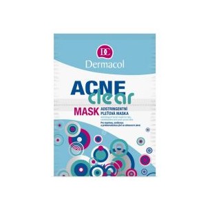 Dermacol Acneclear (oily, combination and problematic skin) - Astringent Facial Mask 16 g