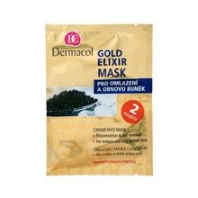 Dermacol Gold Elixir Caviar Face Mask - Rejuvenating mask with caviar 16 g