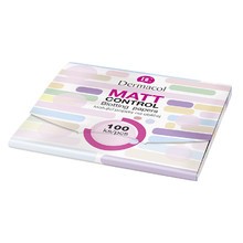 Dermacol Matt Control Blotting Papers - sugeriamasis veido popierius, 100 vnt.