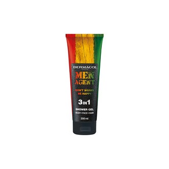 Dermacol Men Agent Don´t Worry Be Happy 3in1 Shower Gel - Shower gel for men 250 ml