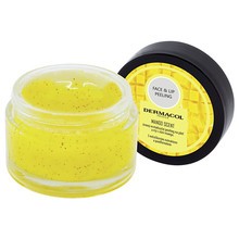 Dermacol Revitalizing Face and Lip Mango Peeling - Revitalizing sugar peeling for face and lips 50 g