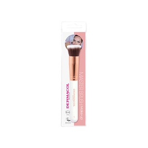 Dermacol Rose Gold D51 - Cosmetic makeup brush with case