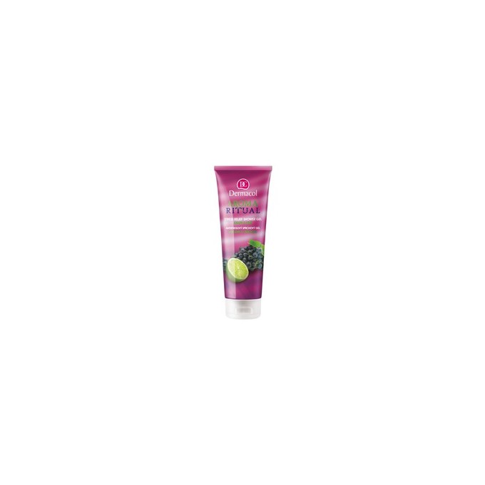 Dermacol Stress Relief Ritual Aroma Shower Gel (grapes with lime) - Anti-stress shower gel 250 ml