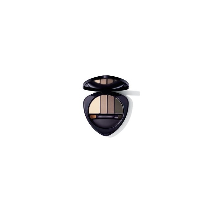 Dr. Hauschka Eye & Brow Palette - Eye and eyebrow make-up palette 5.3 g 01 Stone