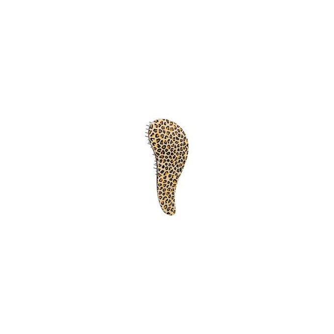 Dtangler Leopard Yellow - Hair brush with handle 1 vnt. 