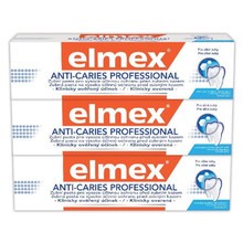 Elmex Anti Caries Professional Trio Toothpaste (3 pcs) - Toothpaste 75 ml