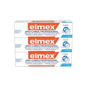 Elmex Anti Caries Professional Trio Toothpaste (3 pcs) - Toothpaste 75 ml