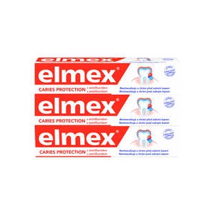 Elmex Caries Protection Tootpaste (3 x 75 ml) - Toothpaste