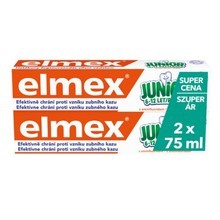 Elmex Junior Duopack Toothpaste 2x 75 ml 150 ml