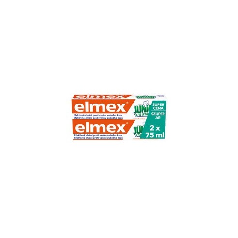 Elmex Junior Duopack Toothpaste 2x 75 ml 150 ml