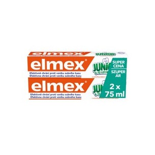 Elmex Junior Duopack Toothpaste 2x 75 ml 150 ml