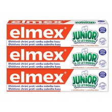 Elmex Junior Trio Toothpaste (3 pcs) - Children's toothpaste 75 ml