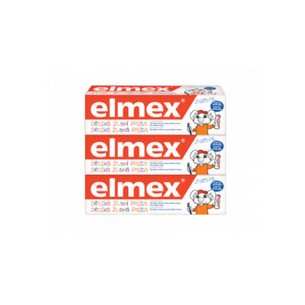 Elmex Kids Trio Toothpaste (3 pcs) - Children's toothpaste 50 ml