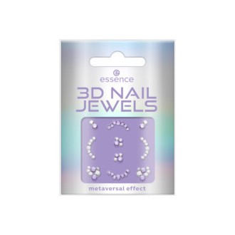 Essence 3D Nail Jewels - lipnūs nagų akmenėliai, 02 Mirror Universe