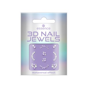 Essence 3D Nail Jewels - lipnūs nagų akmenėliai, 02 Mirror Universe